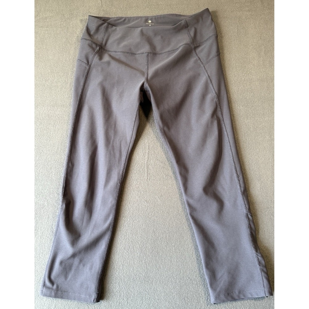 Apana Leggings Size Small Color Dark Gray 88% polyester 12% spandex